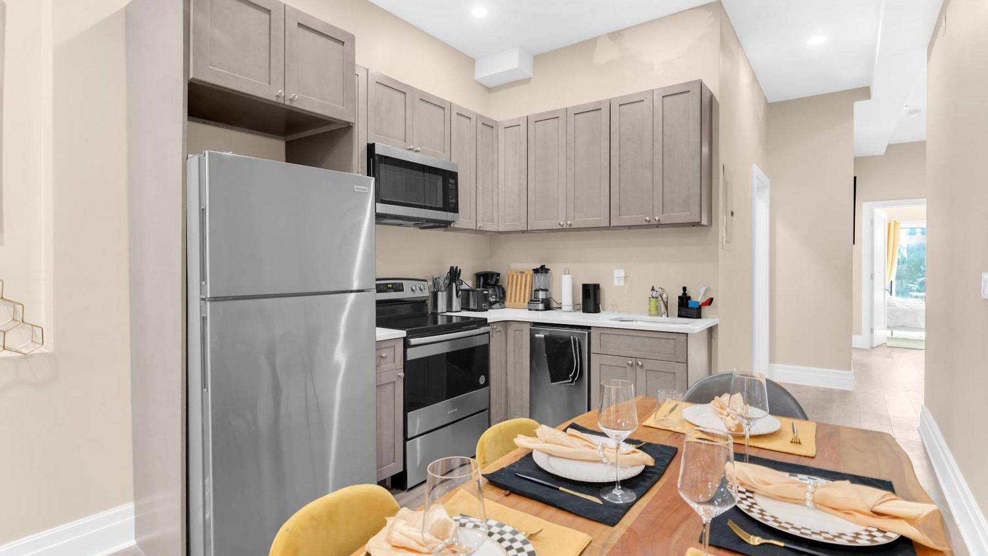 Spacious&renovated Duplex Brooklynbackyard&wd Aparthotel New York