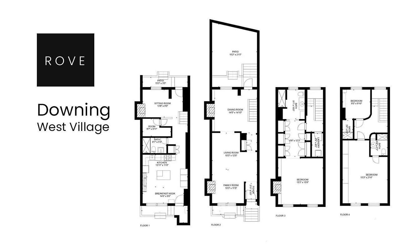 Downing By Rove Travel Private Terrace & Patio Apartment *