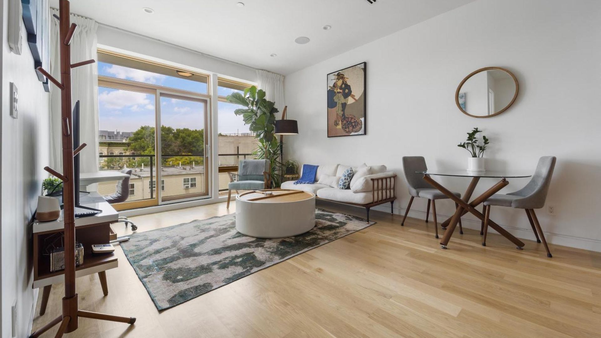 Sunny Oasis With Wd I Air I Desk I Free Park Apartment New York
