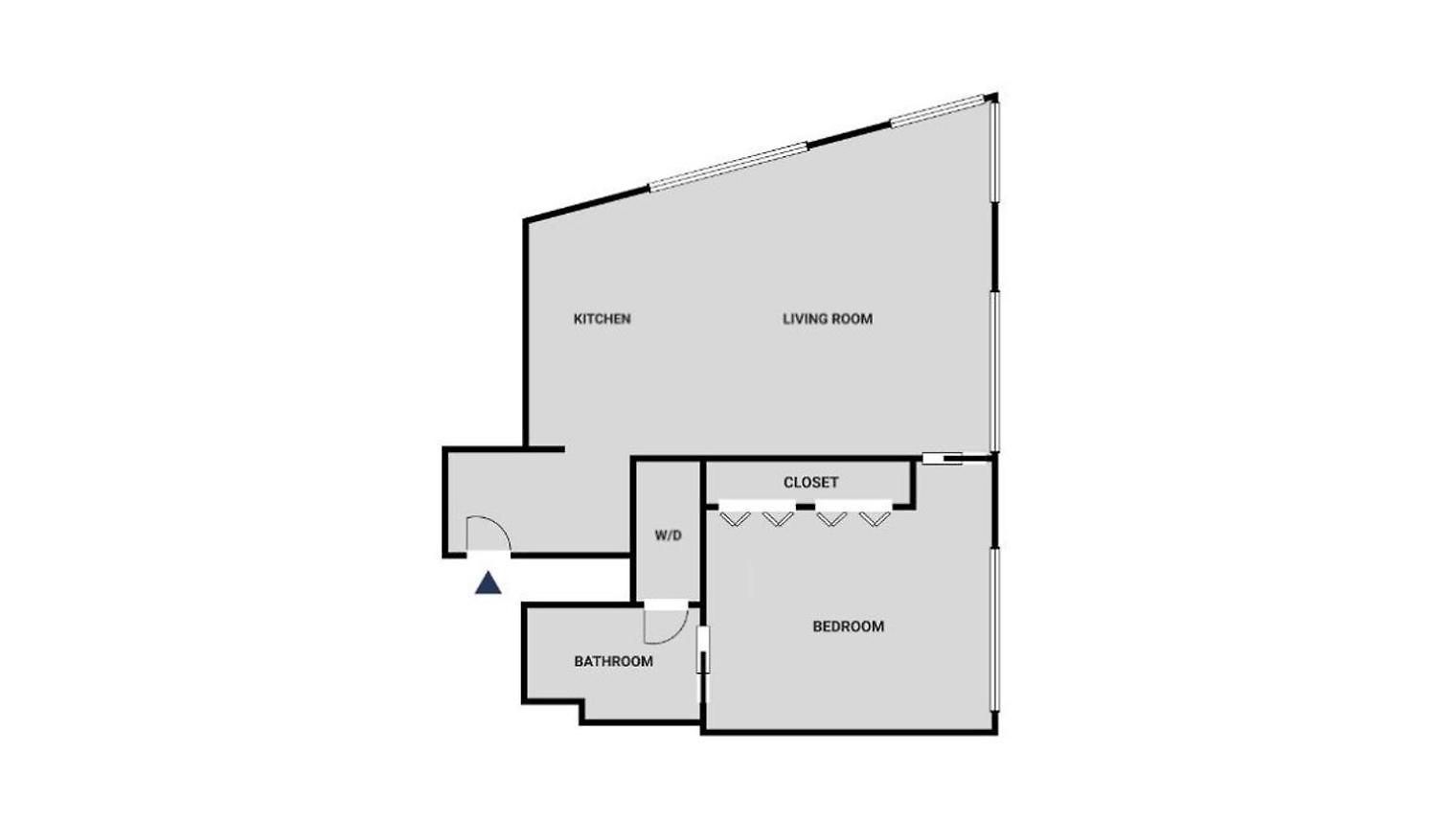 Apartment Financial District 1br W Wd Gym Elevator Nyc-1364 New York