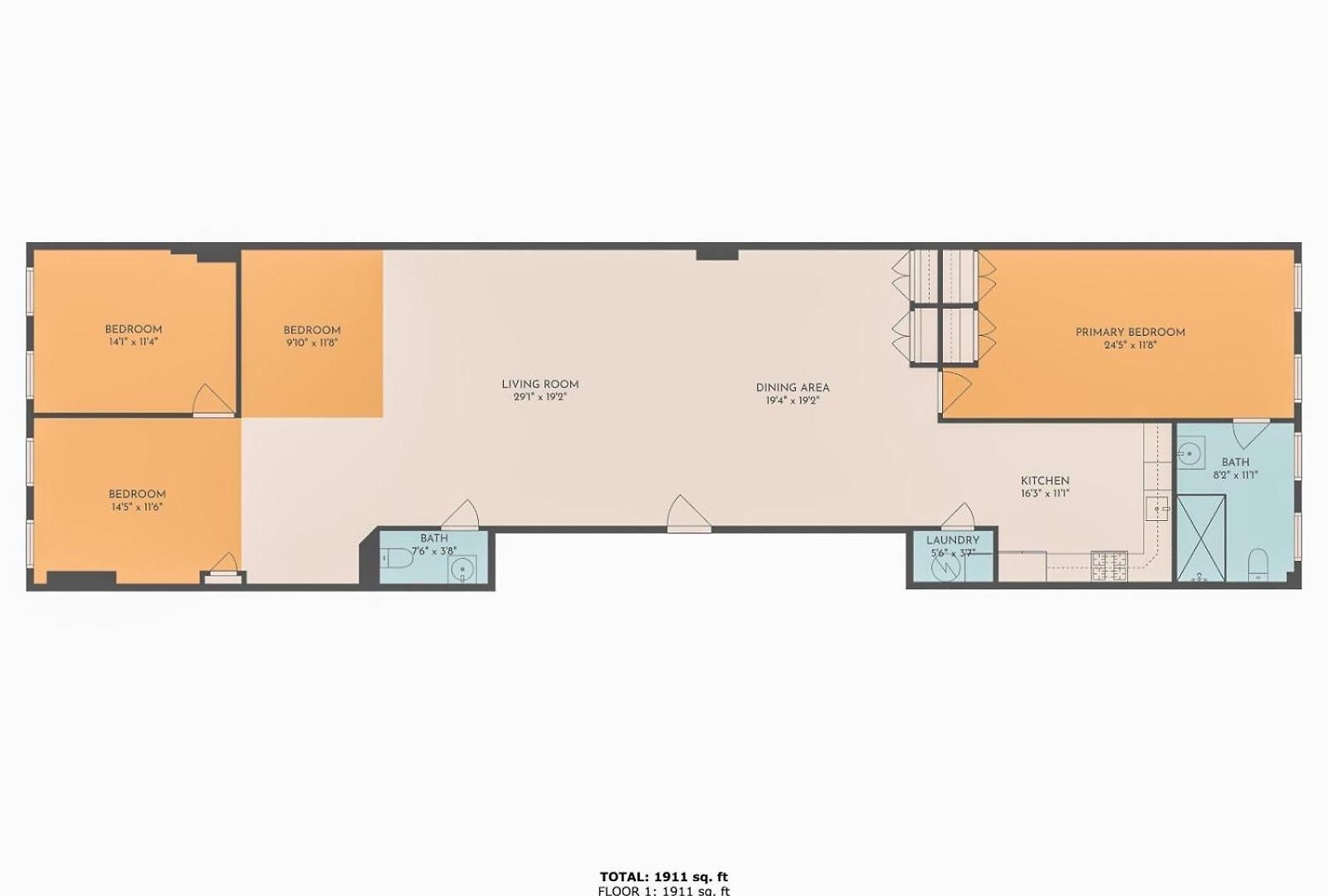 Nolita Modern 6 Bedrooms 2 Baths *