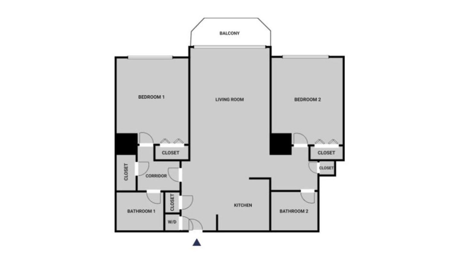 Apartment Blueground Midtown West 2bd Nyc-1627 *