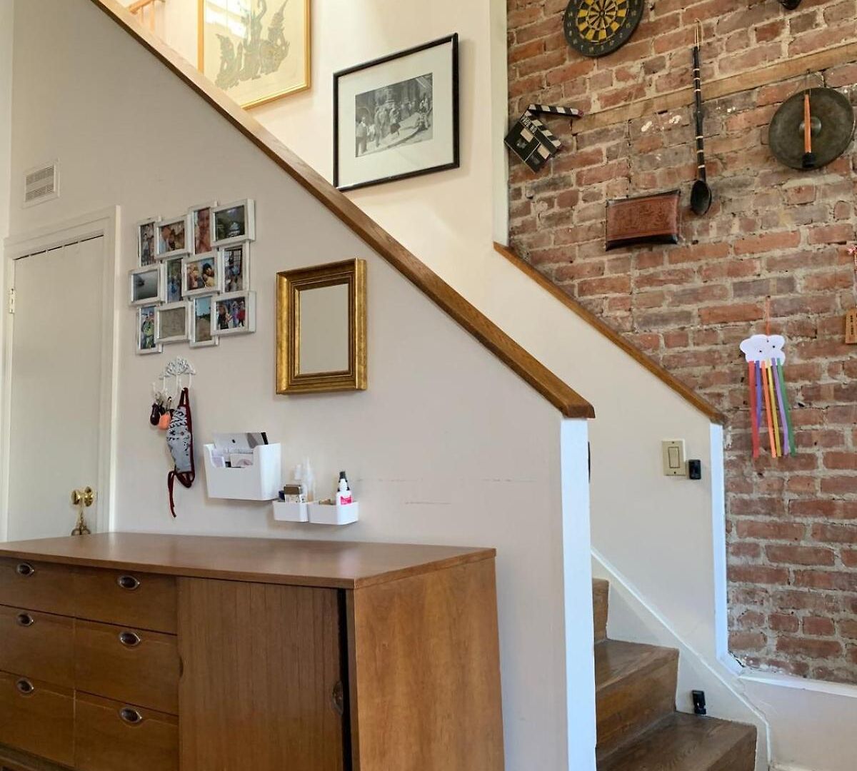 Airy Brownstone Penthouse Duplex Near Park * New York