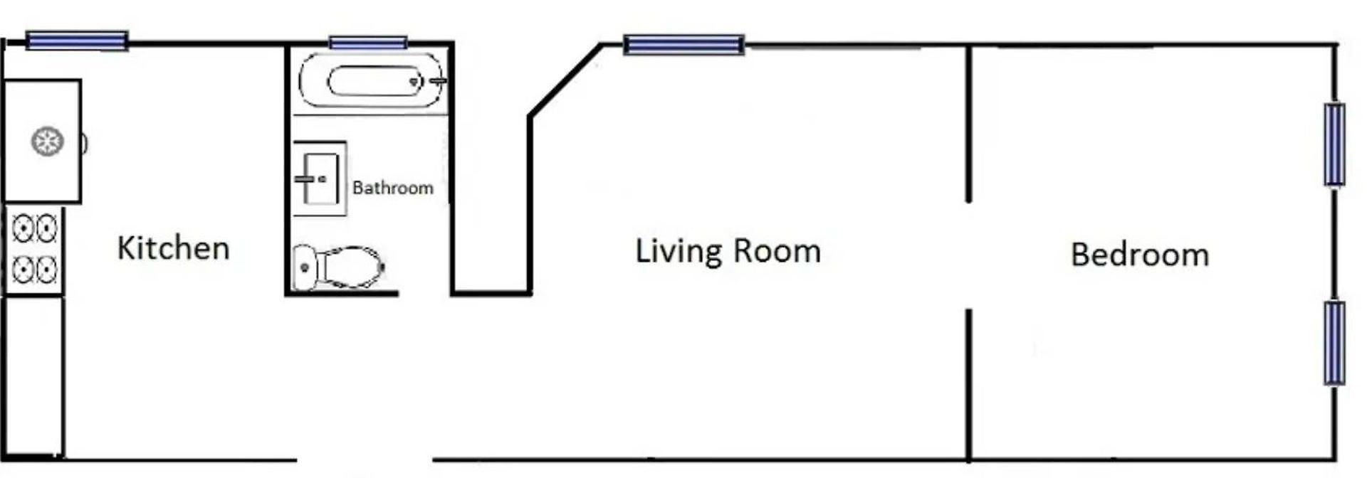 211-3 Prime Union Square Large 1br Great Value