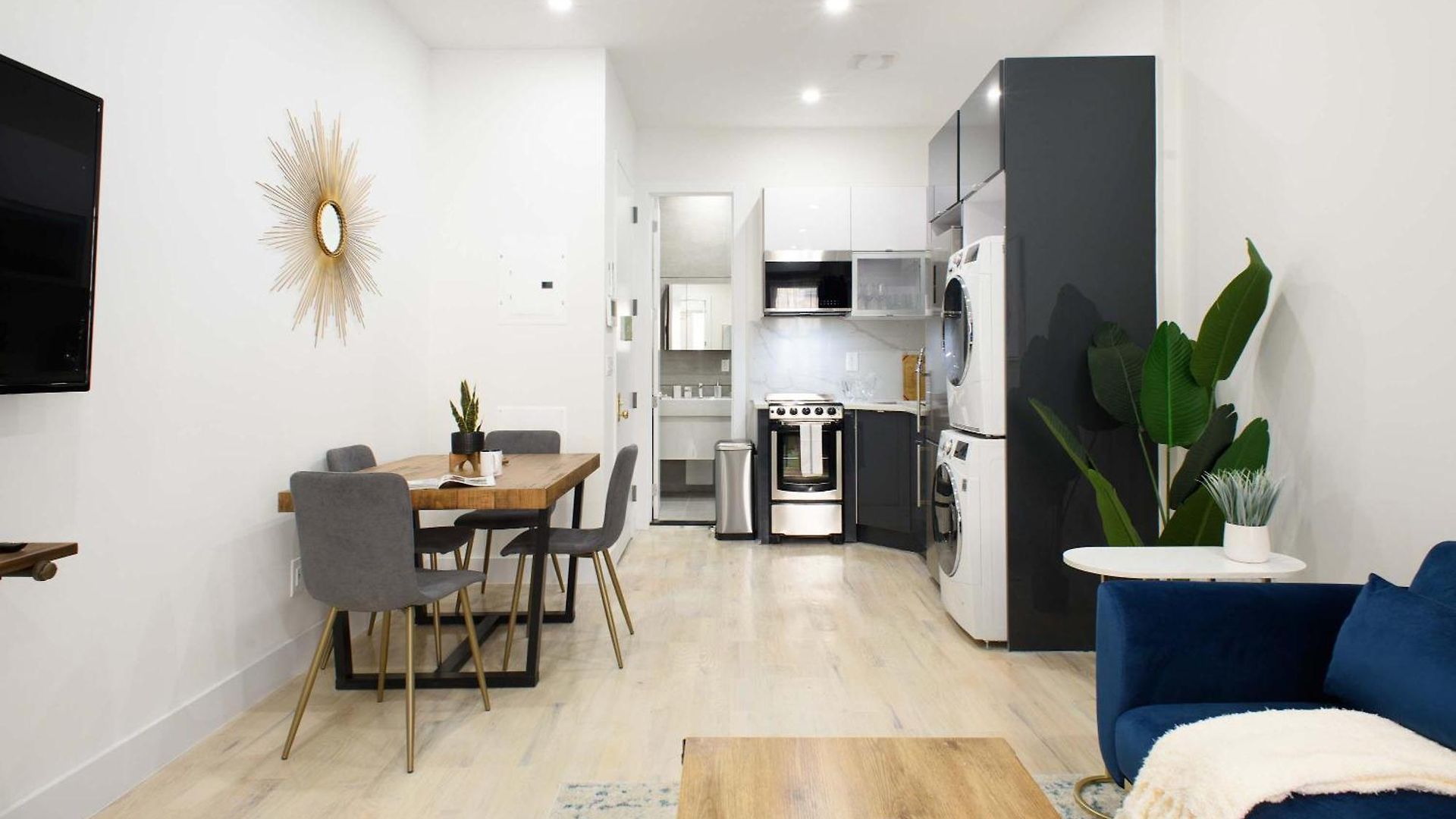 78-1a New Modern 1br W&d Walk To Park Apartment New York