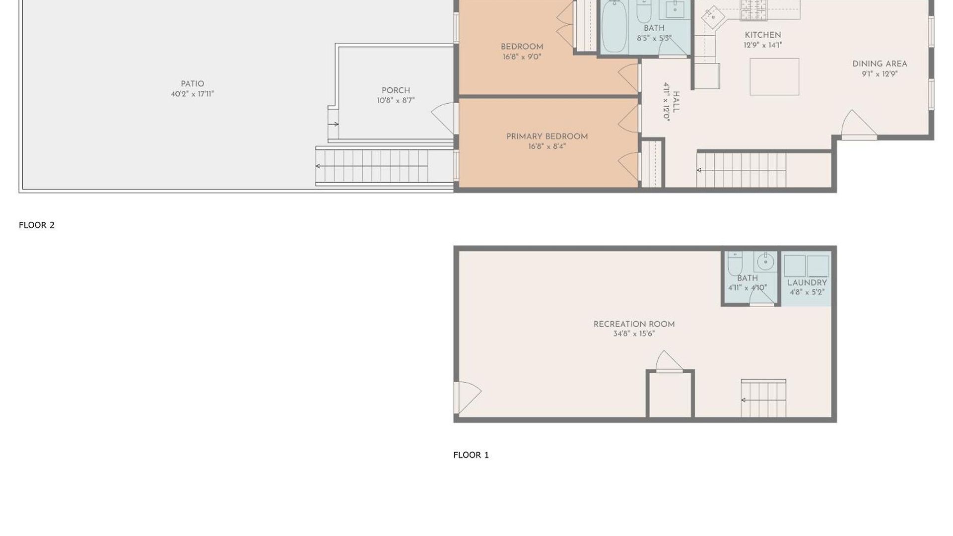 Apartment Modern 2br Basement Brooklyn And Backyard