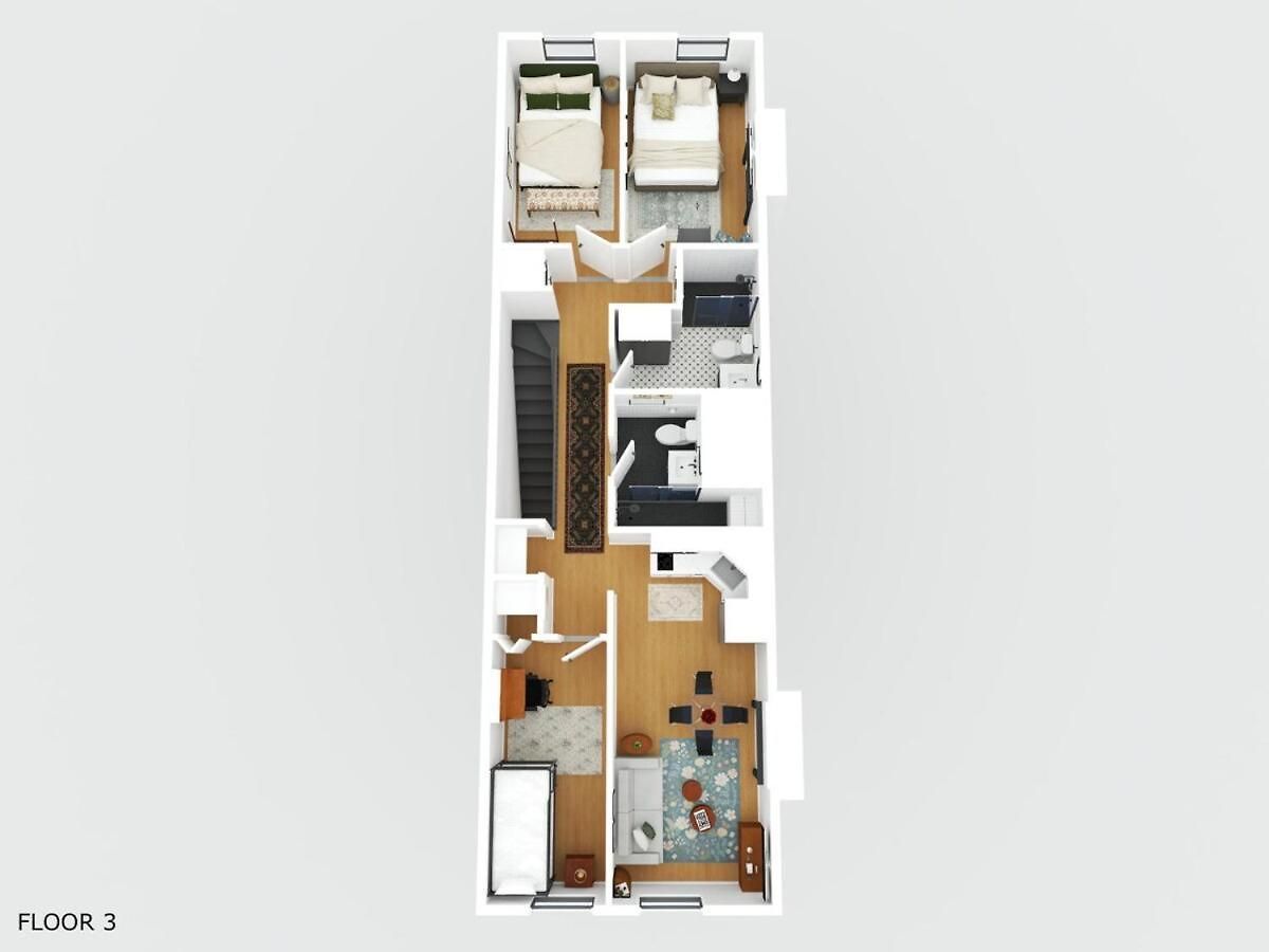 Apartment 3br Harlem With Washer With Dryer New York