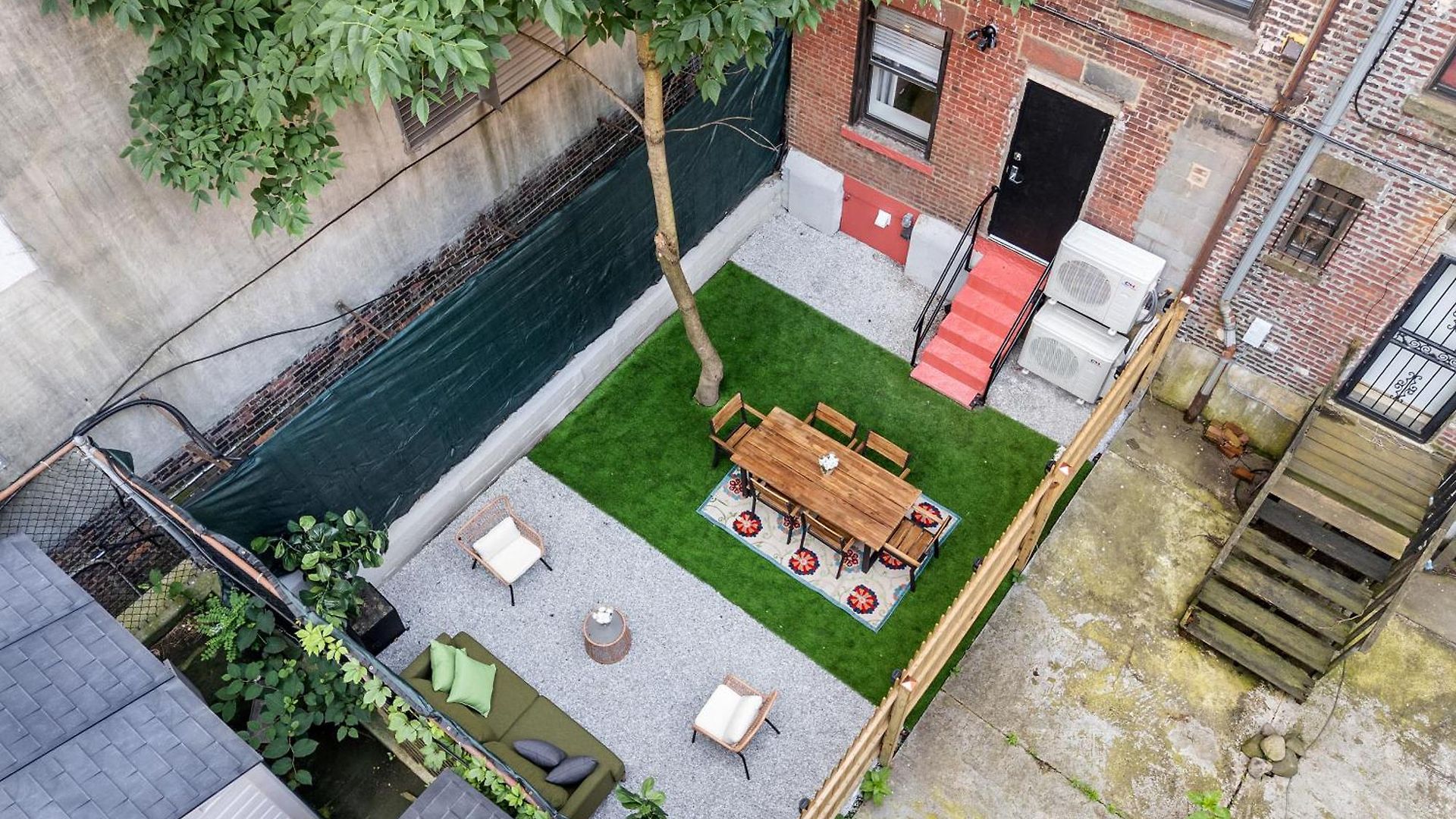 Apartment Brownstone 2 Bed With Private Backyard Near Subway New York