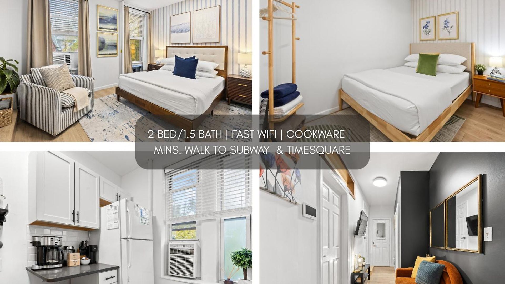2br In Times Square Near Restaurants Apartment New York