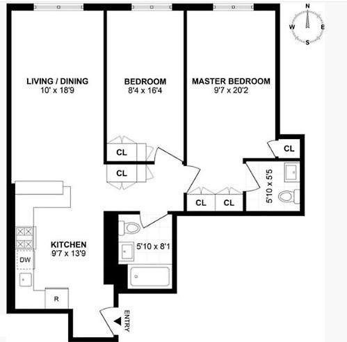 Stylish 2-bedroom Near Park - Laundry - Elevator * New York