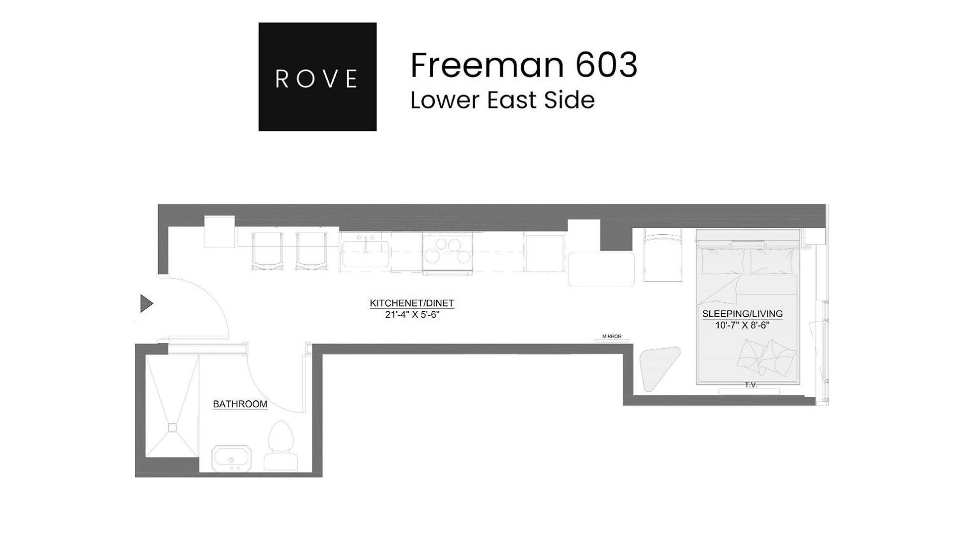 Freeman 603 By Rove Travel - With Shared Amenities *