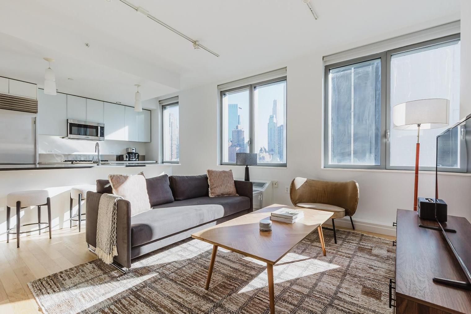Apartment Blueground Midtown West 2bd Nyc-1600 *