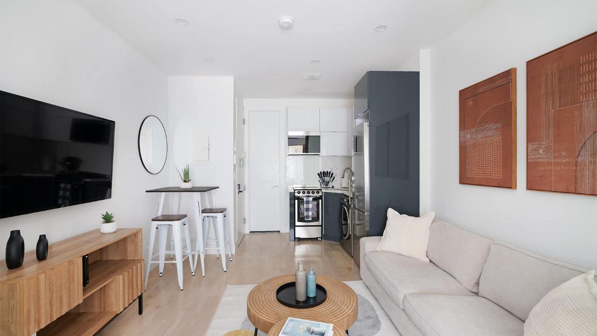 78-4b New Quality 1br W&d In Unit Skylights Apartment New York