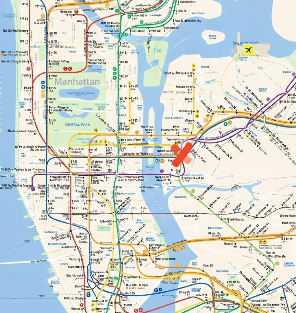 Next To Manhattan 2 Bedrooms - Subway 20 Steps, Manhattan 1 Stop