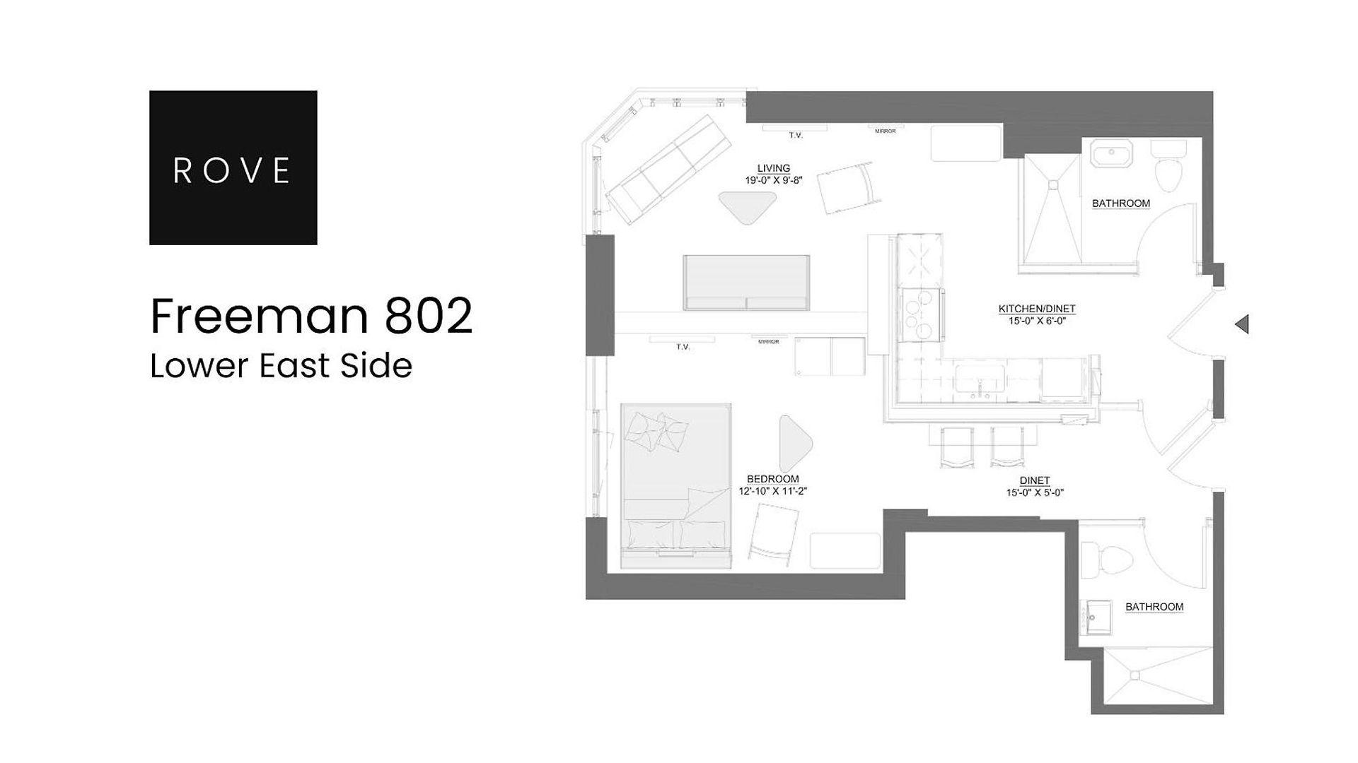 Freeman 802 By Rove Travel - 1brcondo With Shared Amenities Holiday home