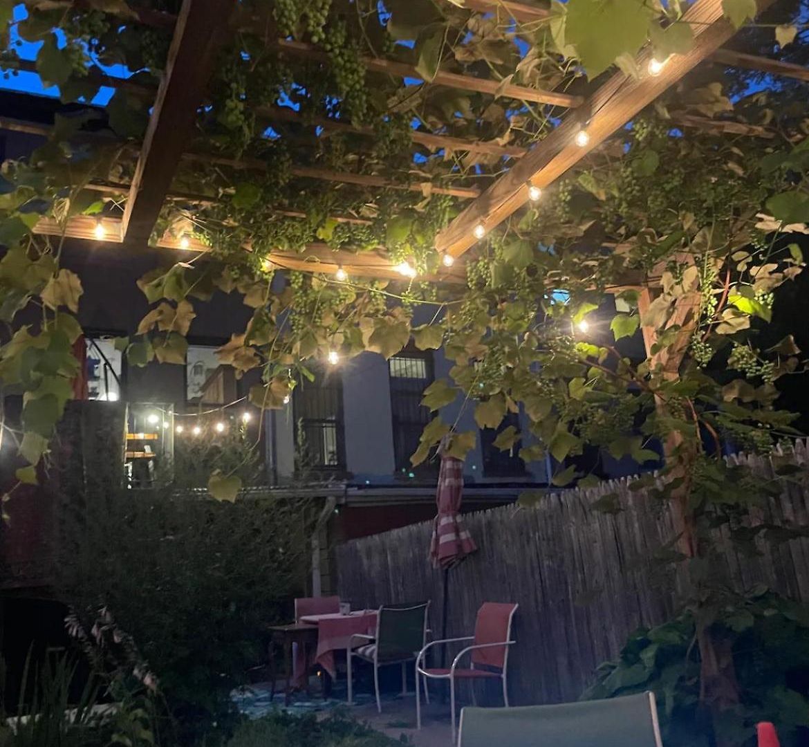 Enchanting Brownstone With A Magical Garden Apartment New York