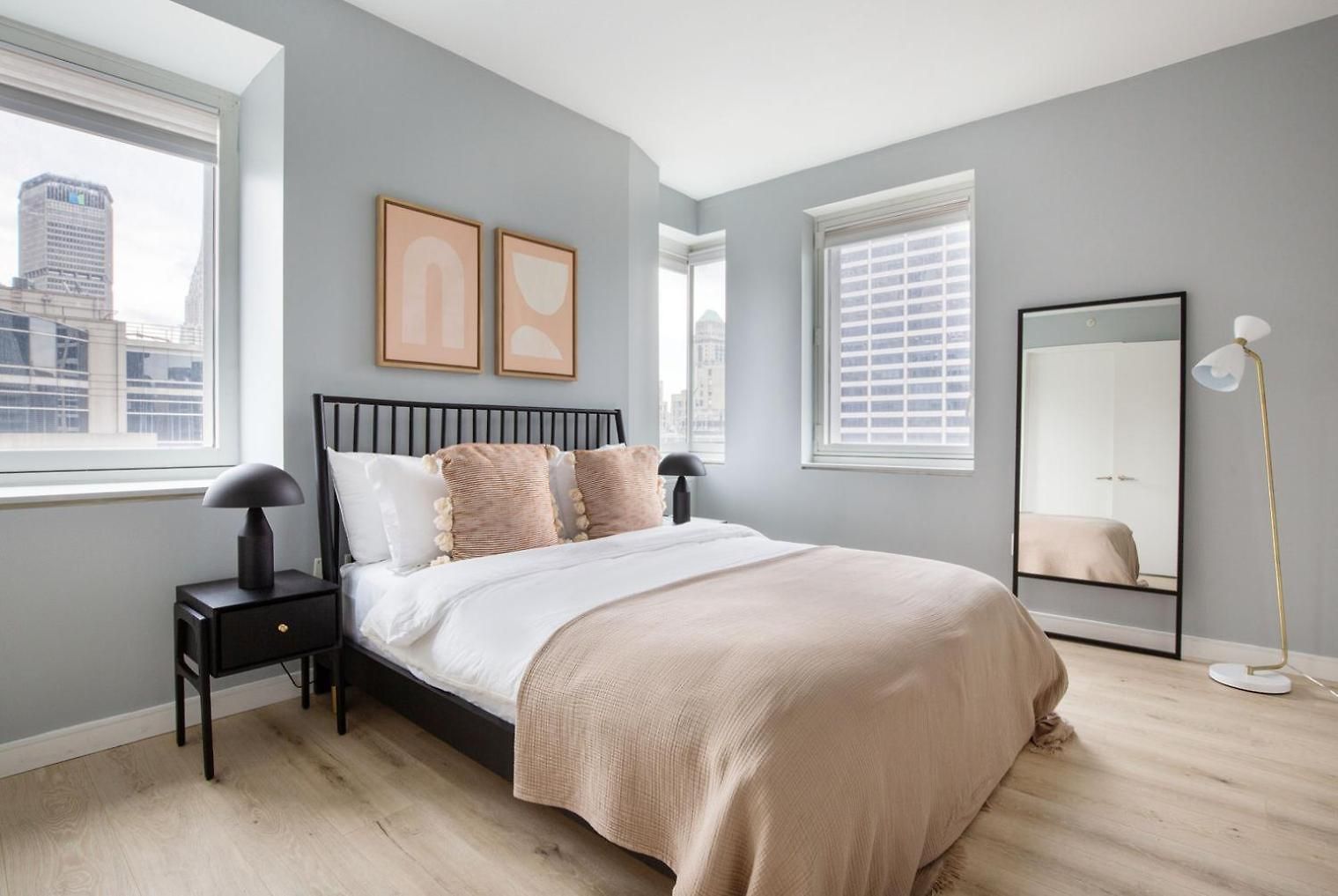 Apartment Midtown 1br W Doorman Gym Wd Nr Rock Center Nyc-1131 *