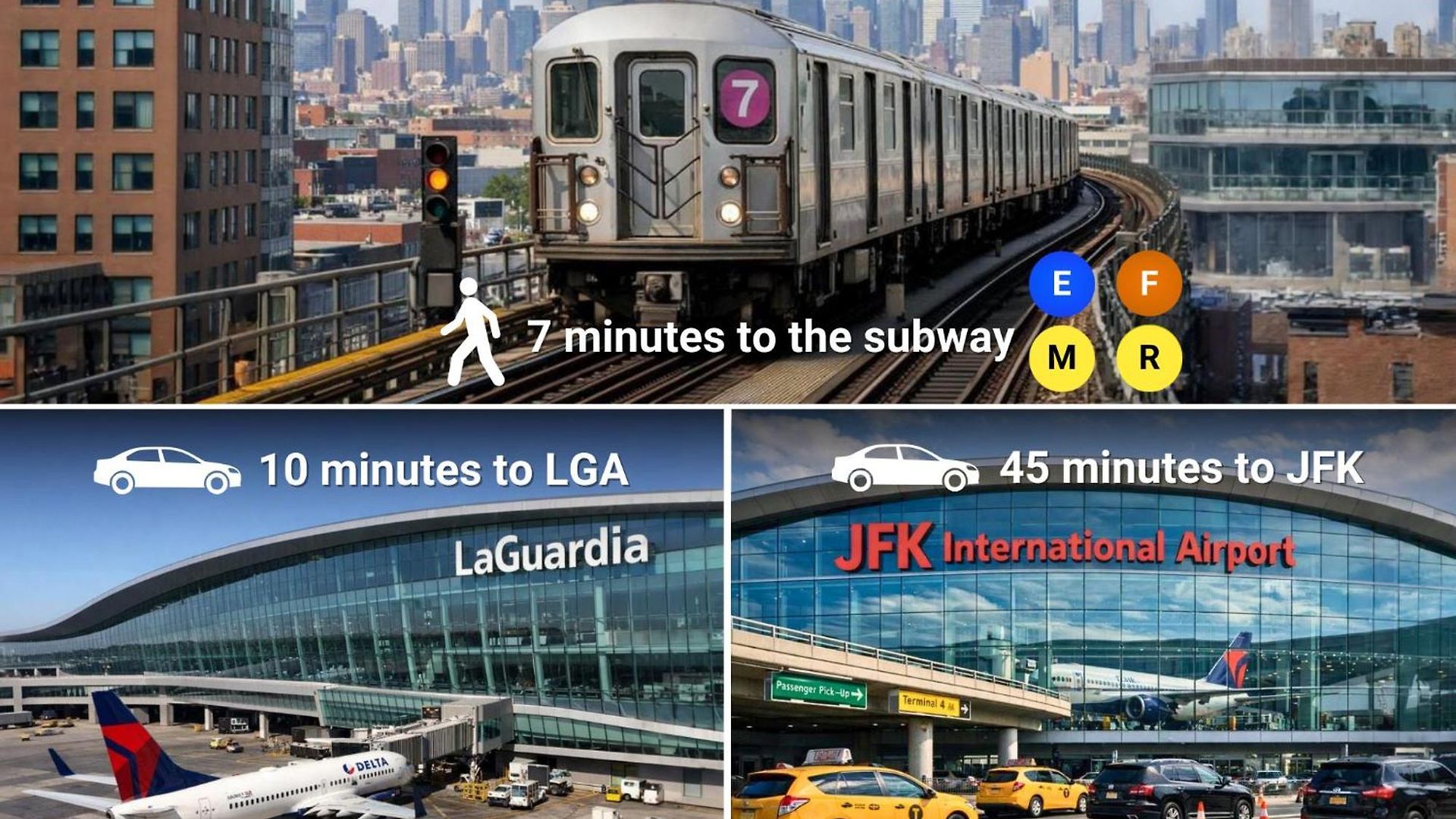Great Location With Parking, 10 Min To Lga & Subway Homestay *