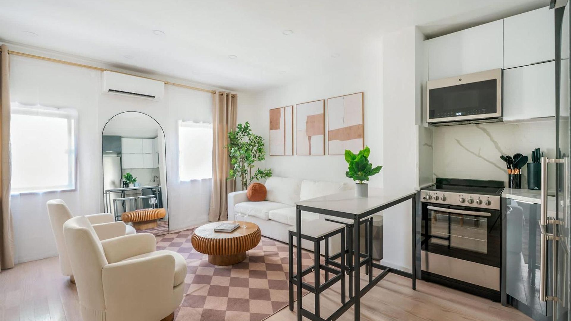 317-4b Brand New Modern 1br Union Square Wd In Unit Apartment