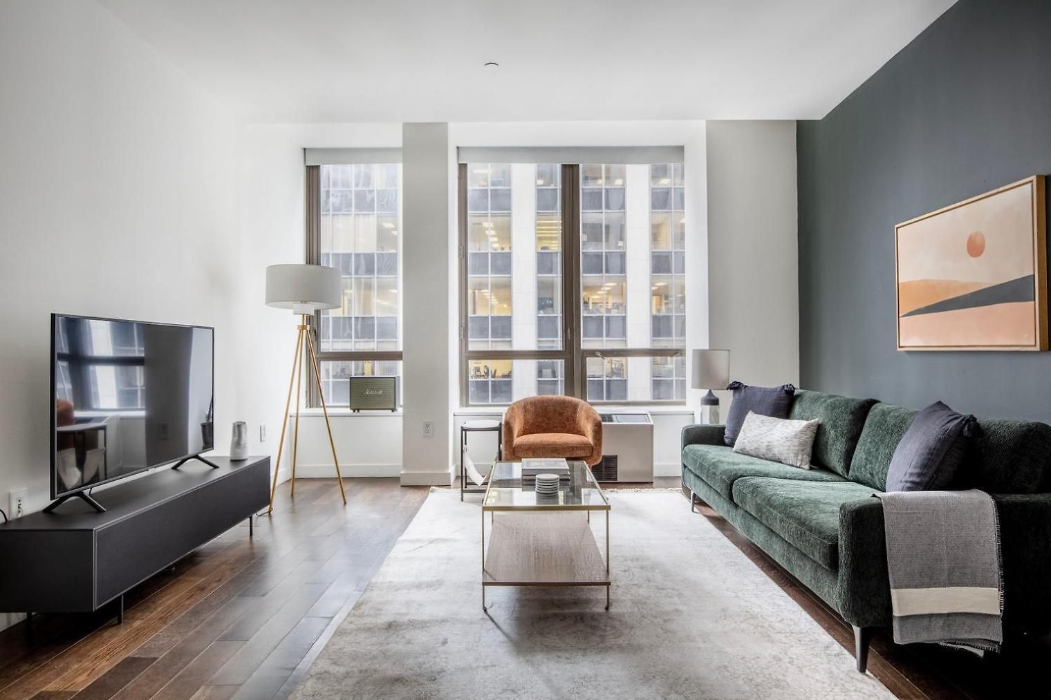 Sleek Modern Fidi 1br In Luxury Building Nyc-206 Apartment