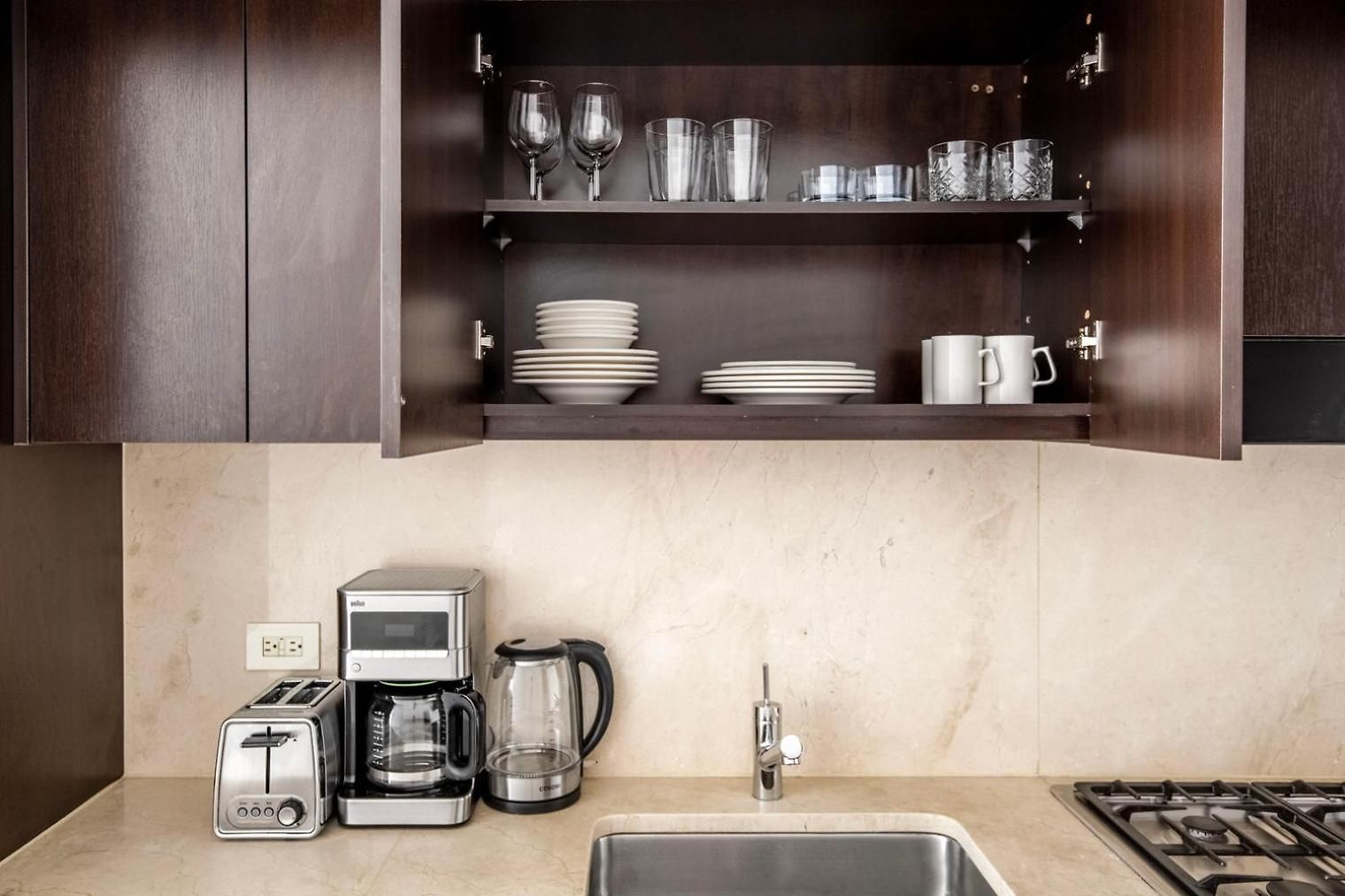 Apartment Sleek Modern Fidi 1br In Luxury Building Nyc-206 *