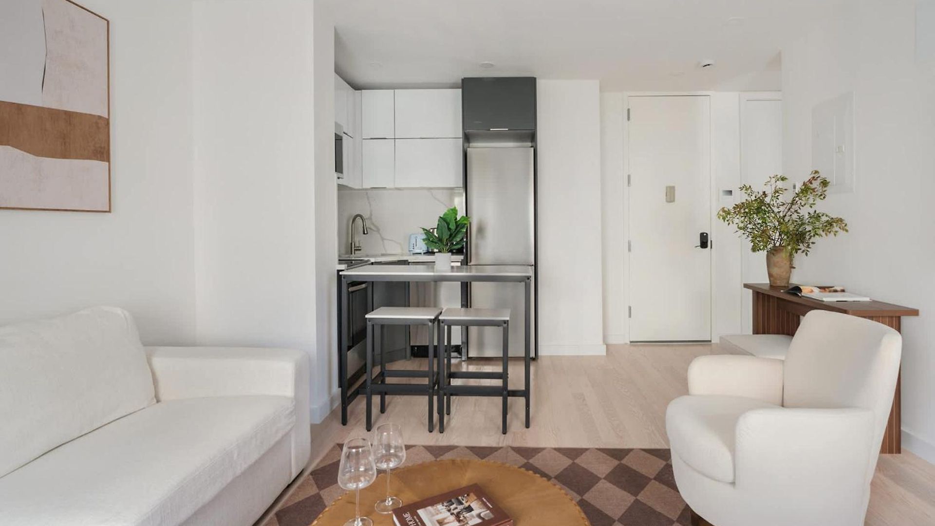 317-4b Brand New Modern 1br Union Square Wd In Unit Apartment *