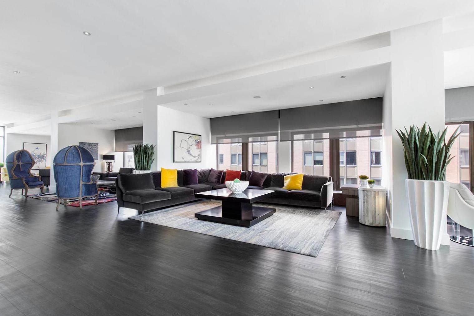 Sleek Modern Fidi 1br In Luxury Building Nyc-206 *