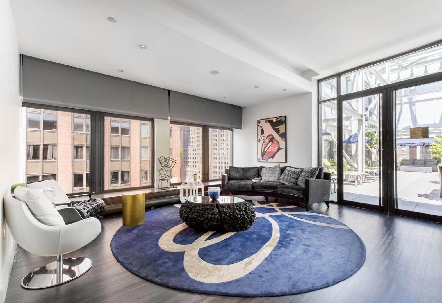 Apartment Sleek Modern Fidi 1br In Luxury Building Nyc-206