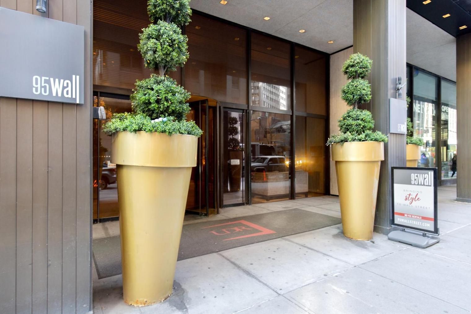 Apartment Sleek Modern Fidi 1br In Luxury Building Nyc-206 *