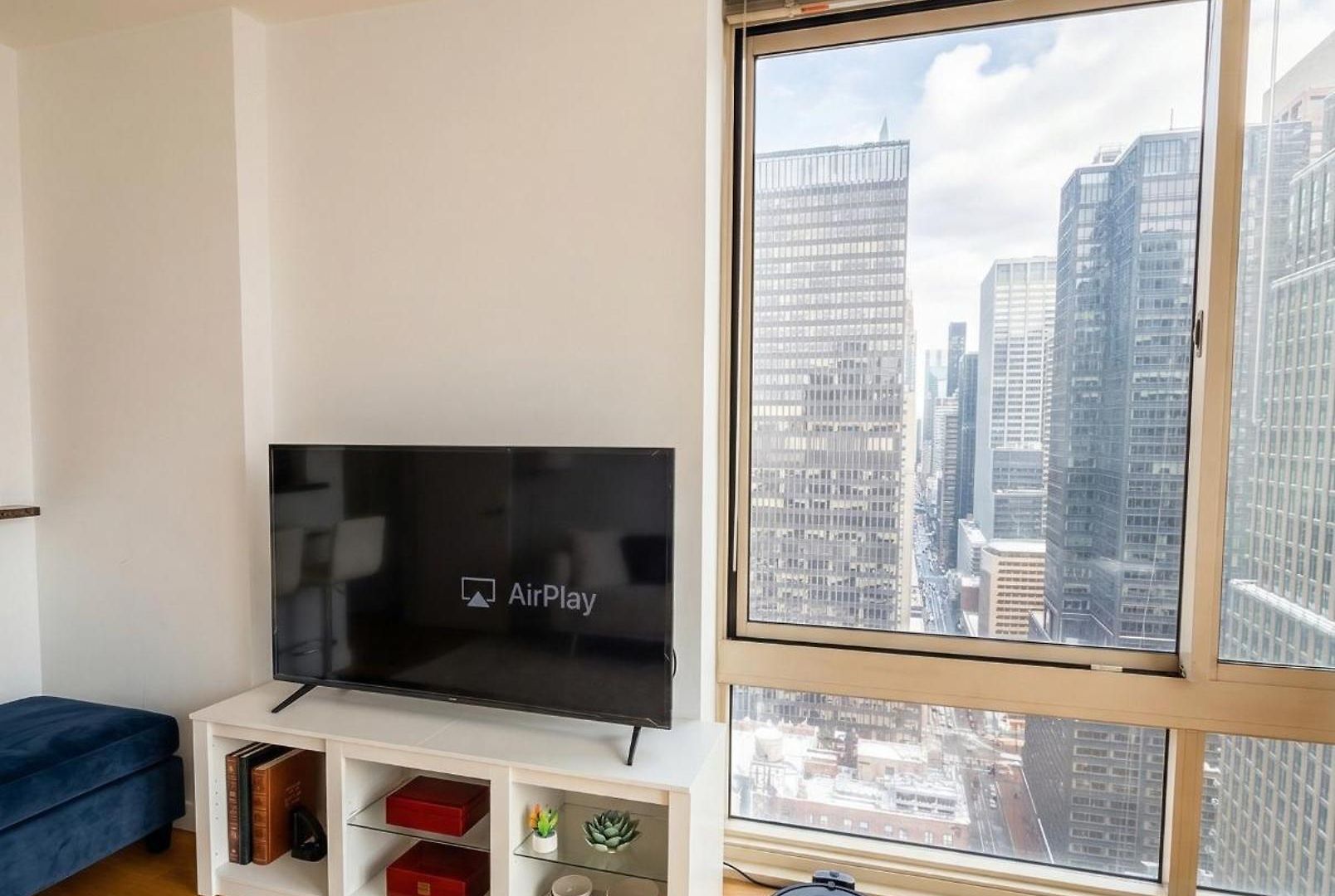 Midtown Manhattan Luxury 1br With Skyline Lifestyle Apartment *