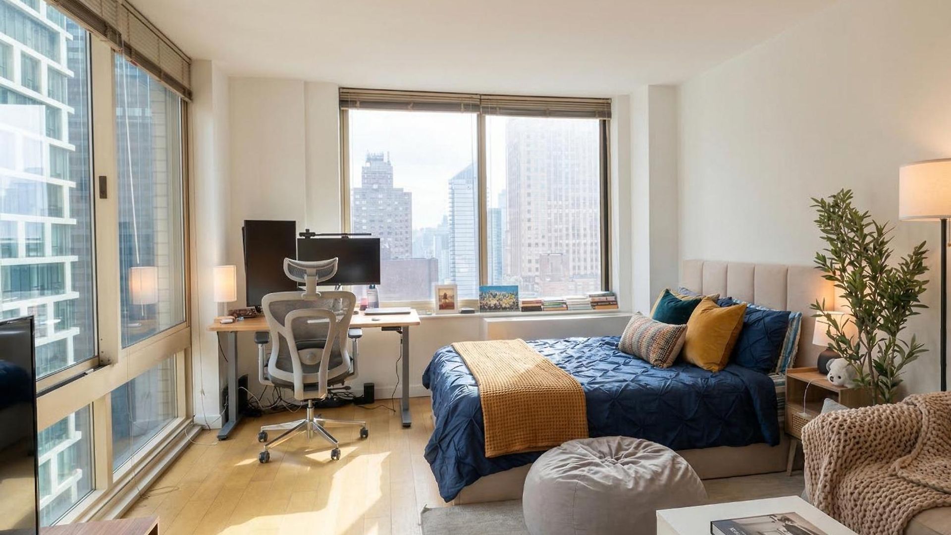 Midtown Manhattan Luxury 1br With Skyline Lifestyle Apartment