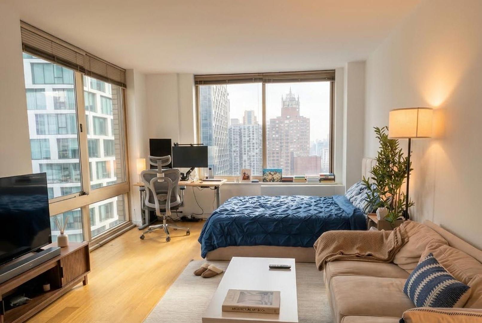 Midtown Manhattan Luxury 1br With Skyline Lifestyle Apartment *