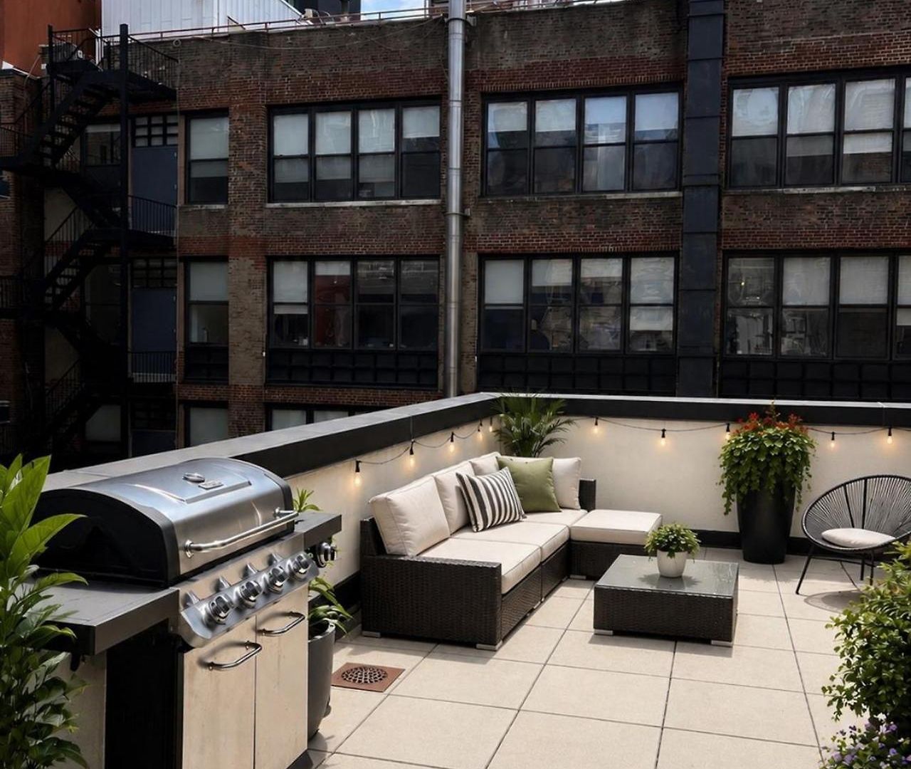 Sleek Two Bedroom In Manhattan Apartment New York