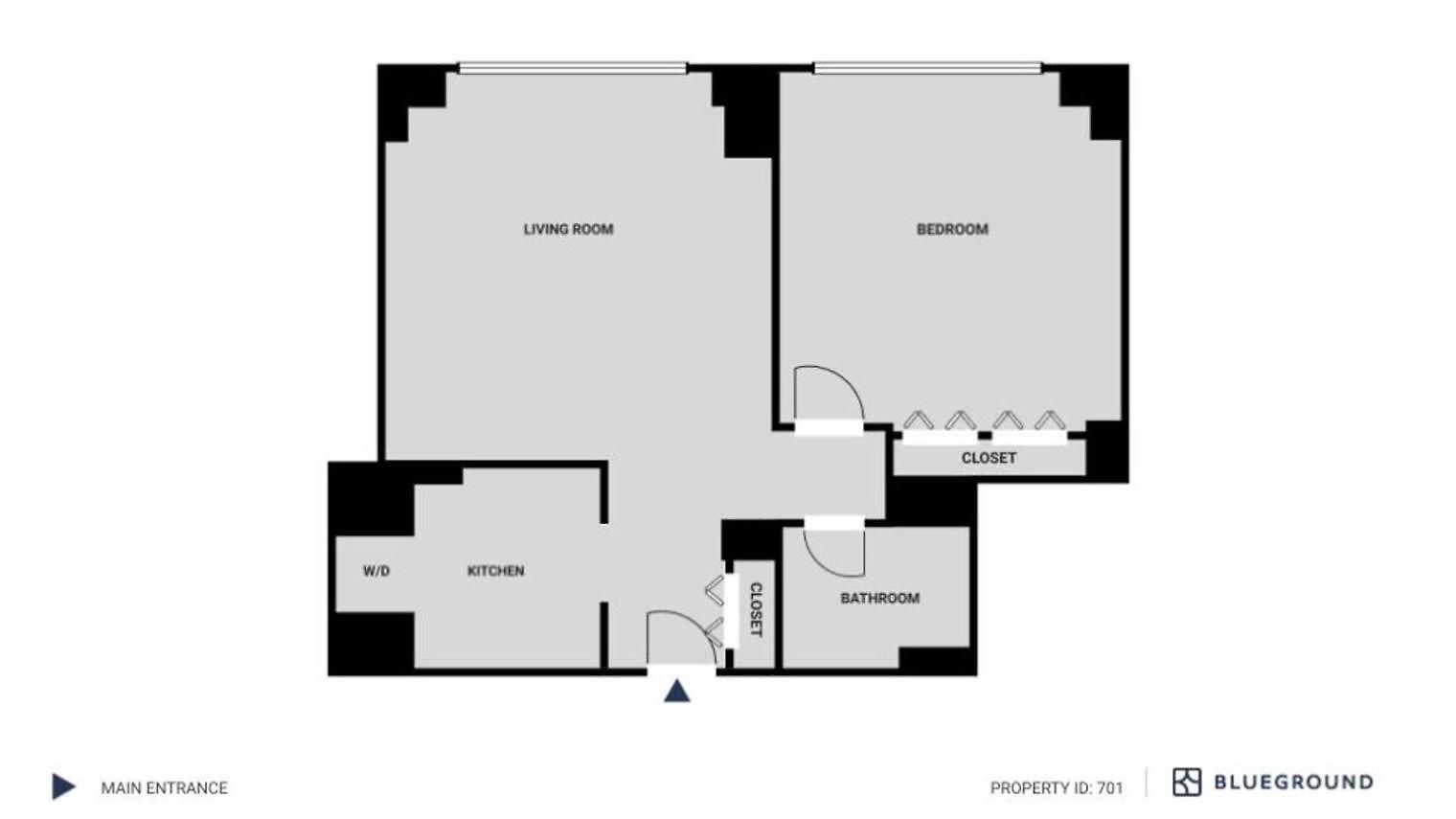Blueground Upper West Side Rooftop Nr Park Nyc-1898 Apartment New York