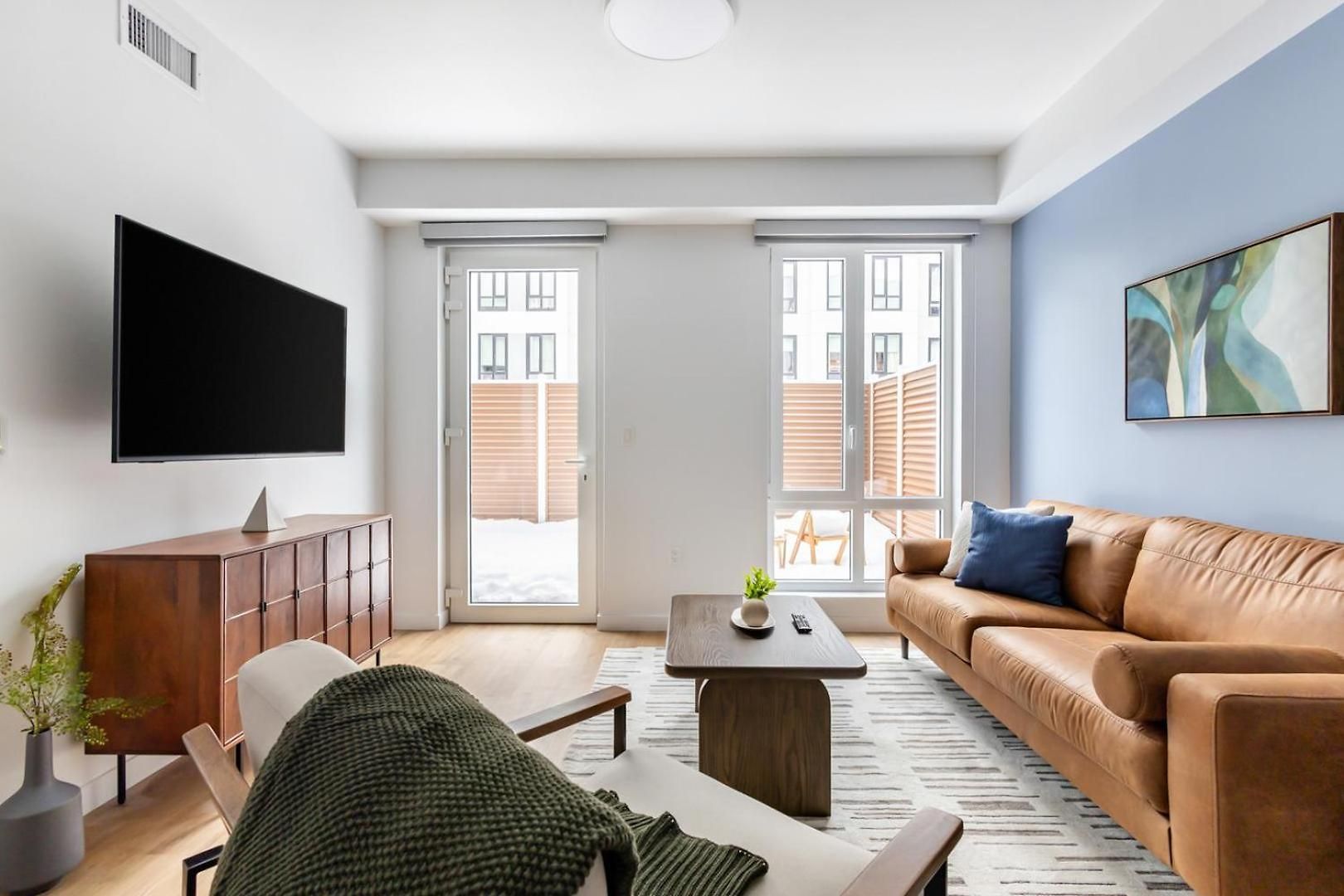 Landing Modern 2Bd Rooftop Lounge Gym Apartment
