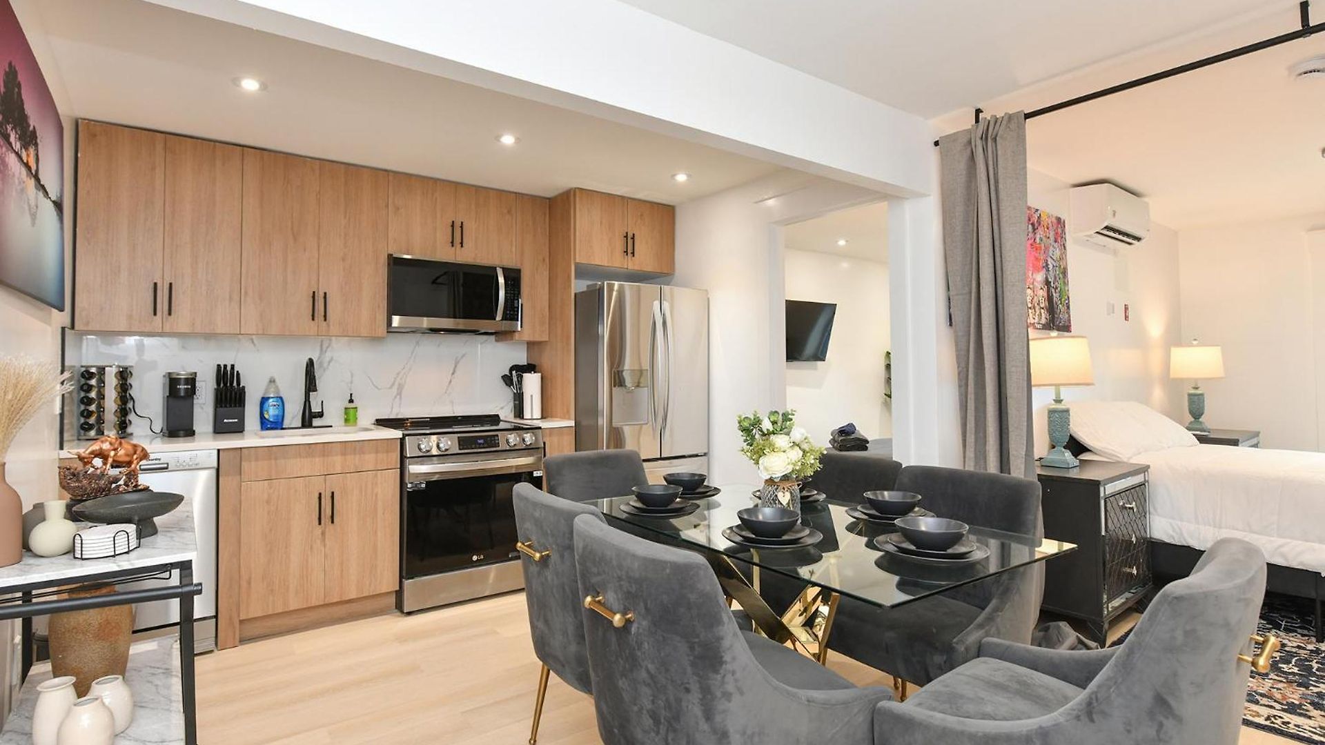 Aparthotel Luxury 3br Waterfront Escape In Fidi Seaport *