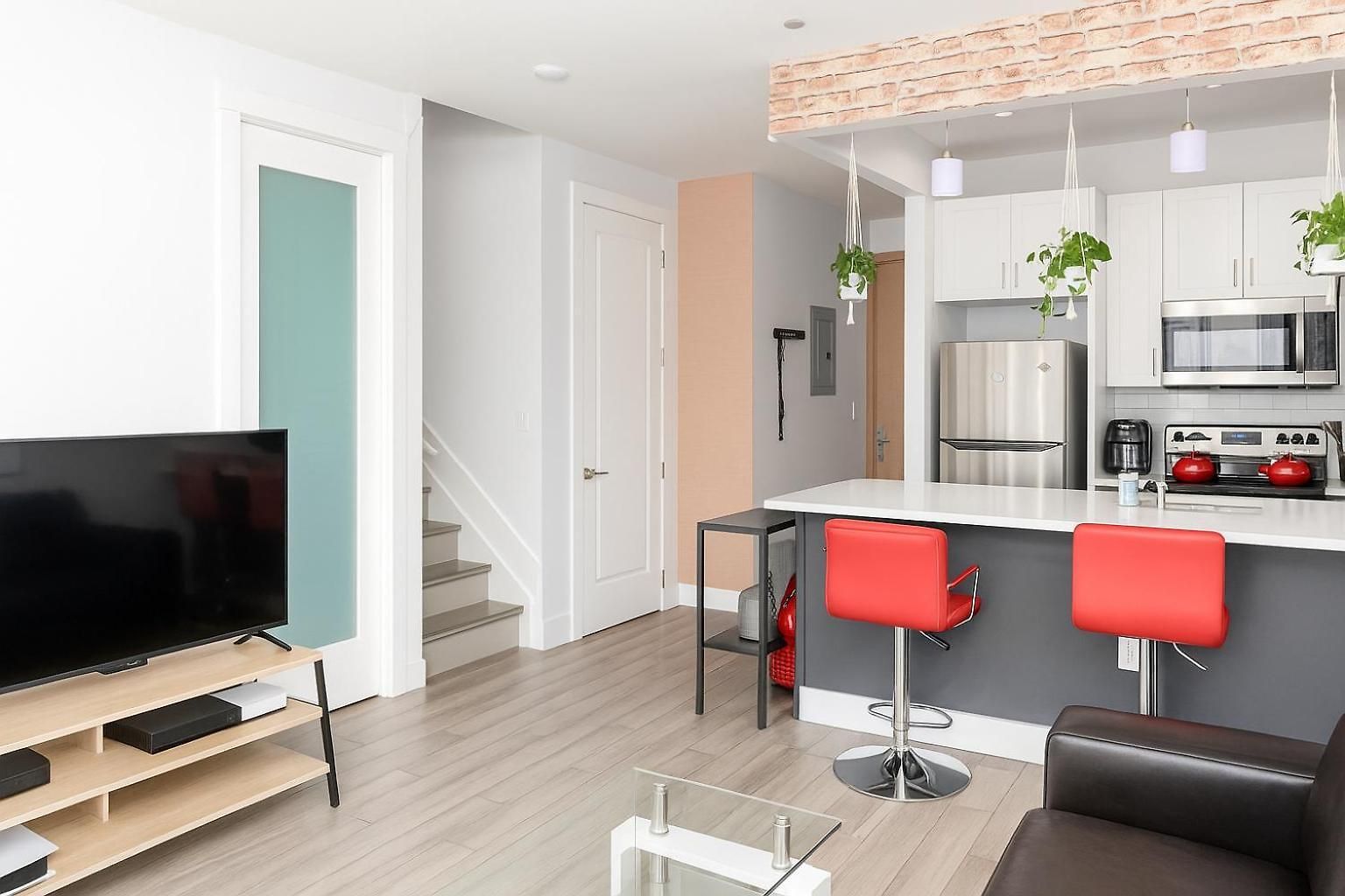 Aparthotel Luxury 2-story Penthouse In Brooklyn With Private Rooftop Views New York