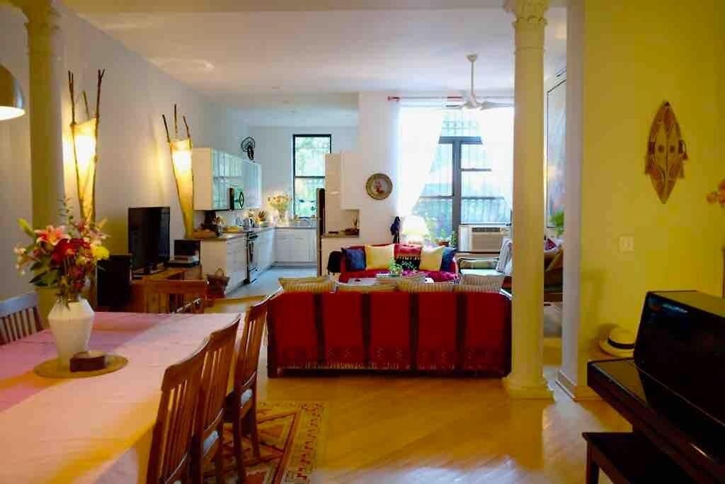 Holiday home Lovely Brownstone In W Harlem 4 Bdr 3 Bath Garden *
