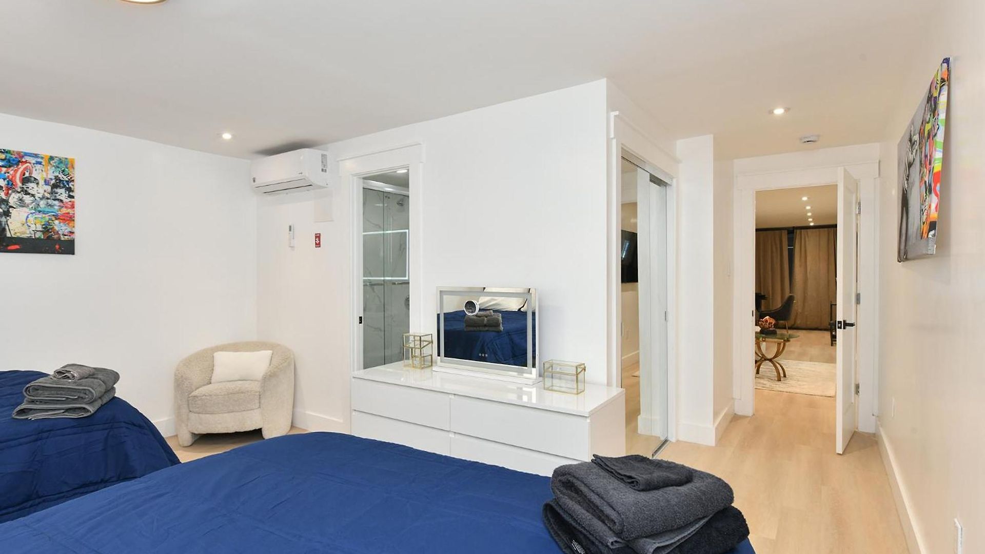 Aparthotel Luxury 3br Waterfront Escape In Fidi Seaport New York