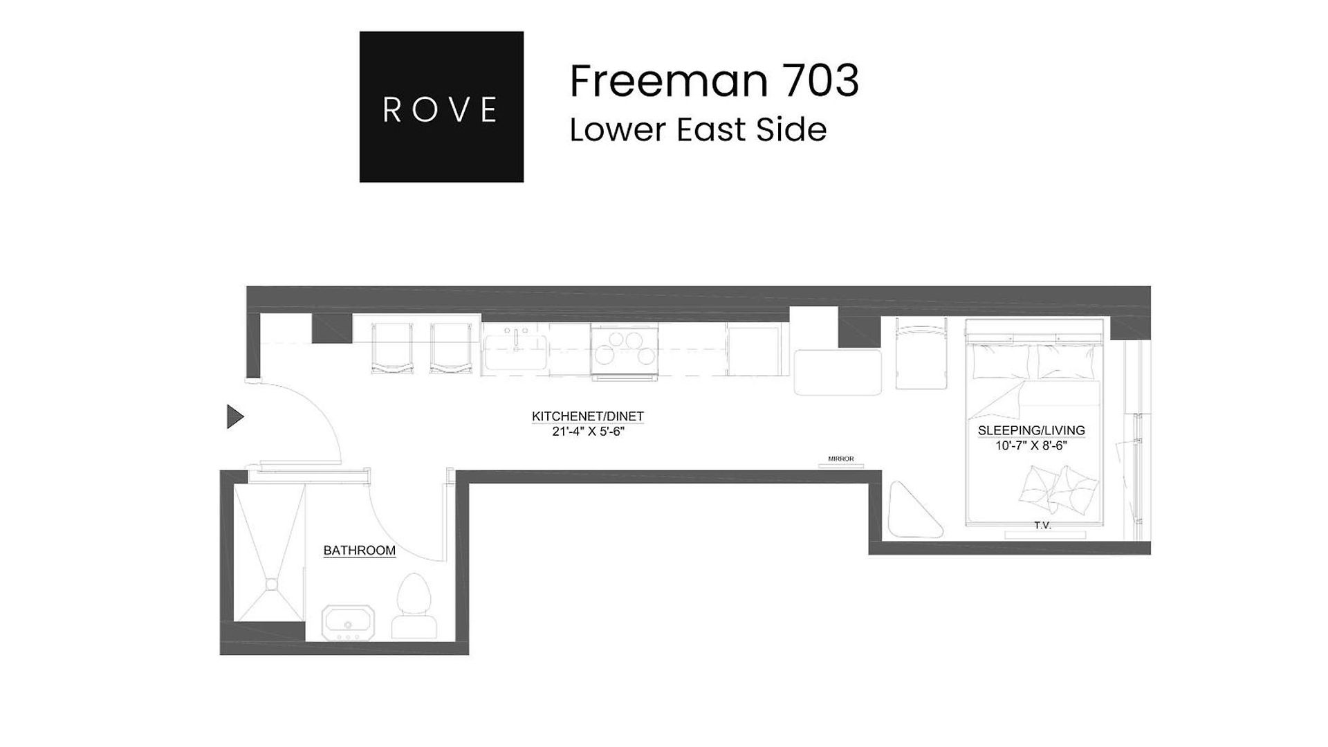 Freeman 703 By Rove Travel - With Shared Amenities