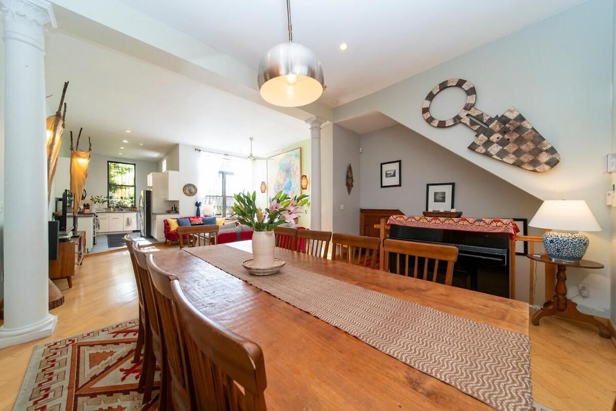 Lovely Brownstone In W Harlem 4 Bdr 3 Bath Garden * New York