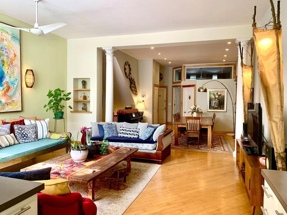 Holiday home Lovely Brownstone In W Harlem 4 Bdr 3 Bath Garden New York