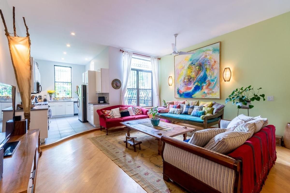 Apartment Lovely Brownstone In W Harlem 4 Bdr 3 Bath Deck Garden