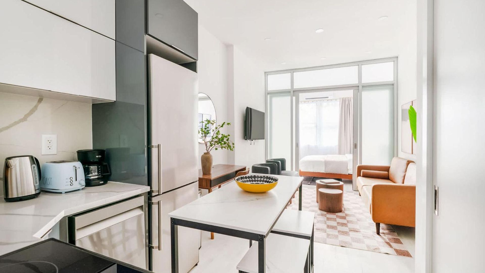 14-2b Brand New Modern 1br Union Square Wd In Unit * New York