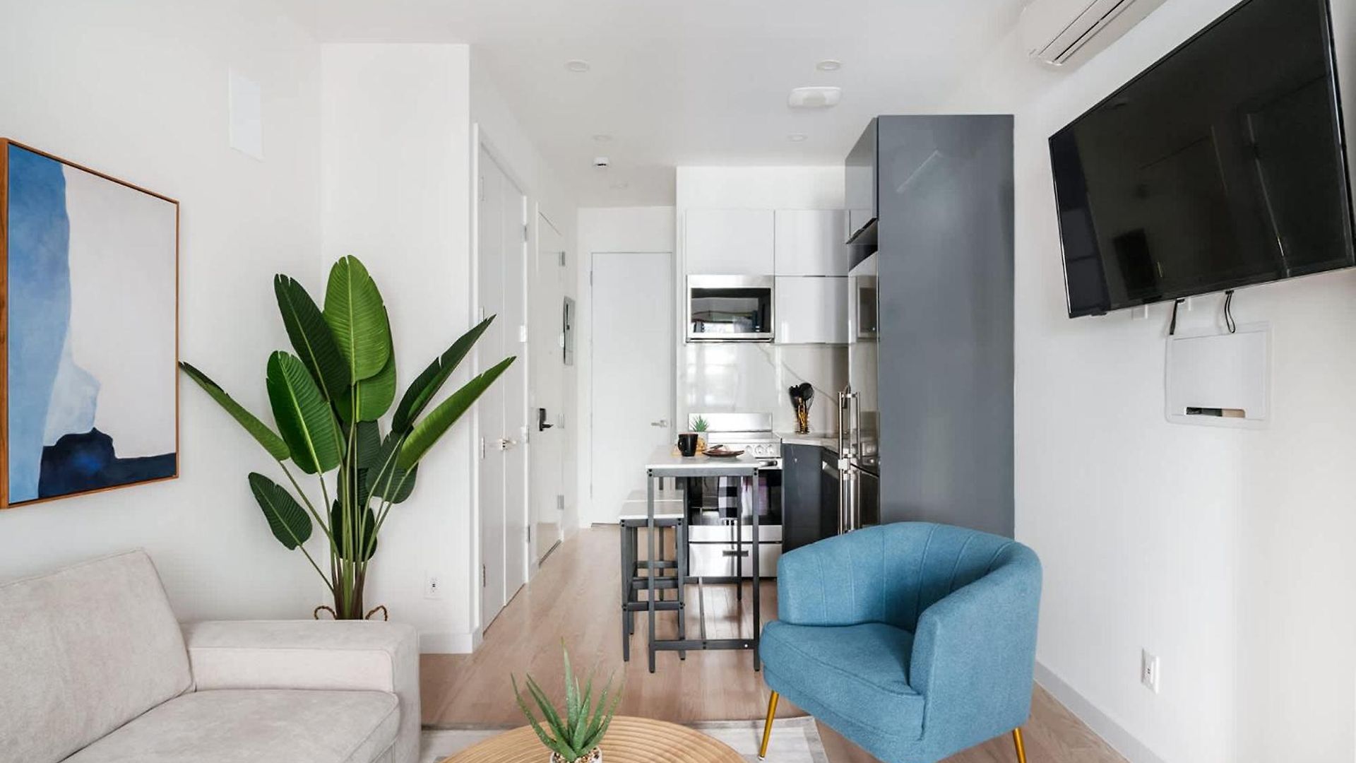 14-1b Sleek Modern 1br Union Square Wd In Unit