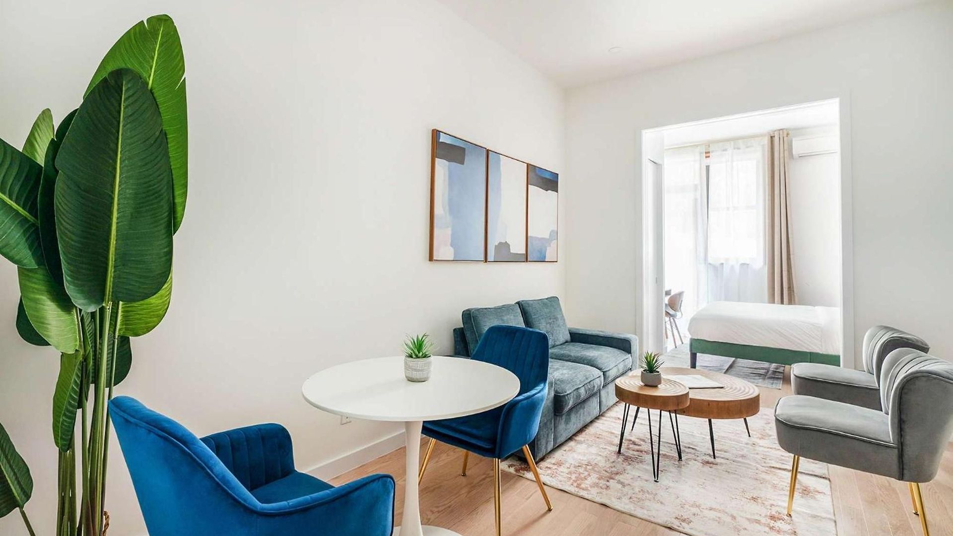 14-b Sleek Modern 1br W Outdoor Space Union Square Wd In Unit