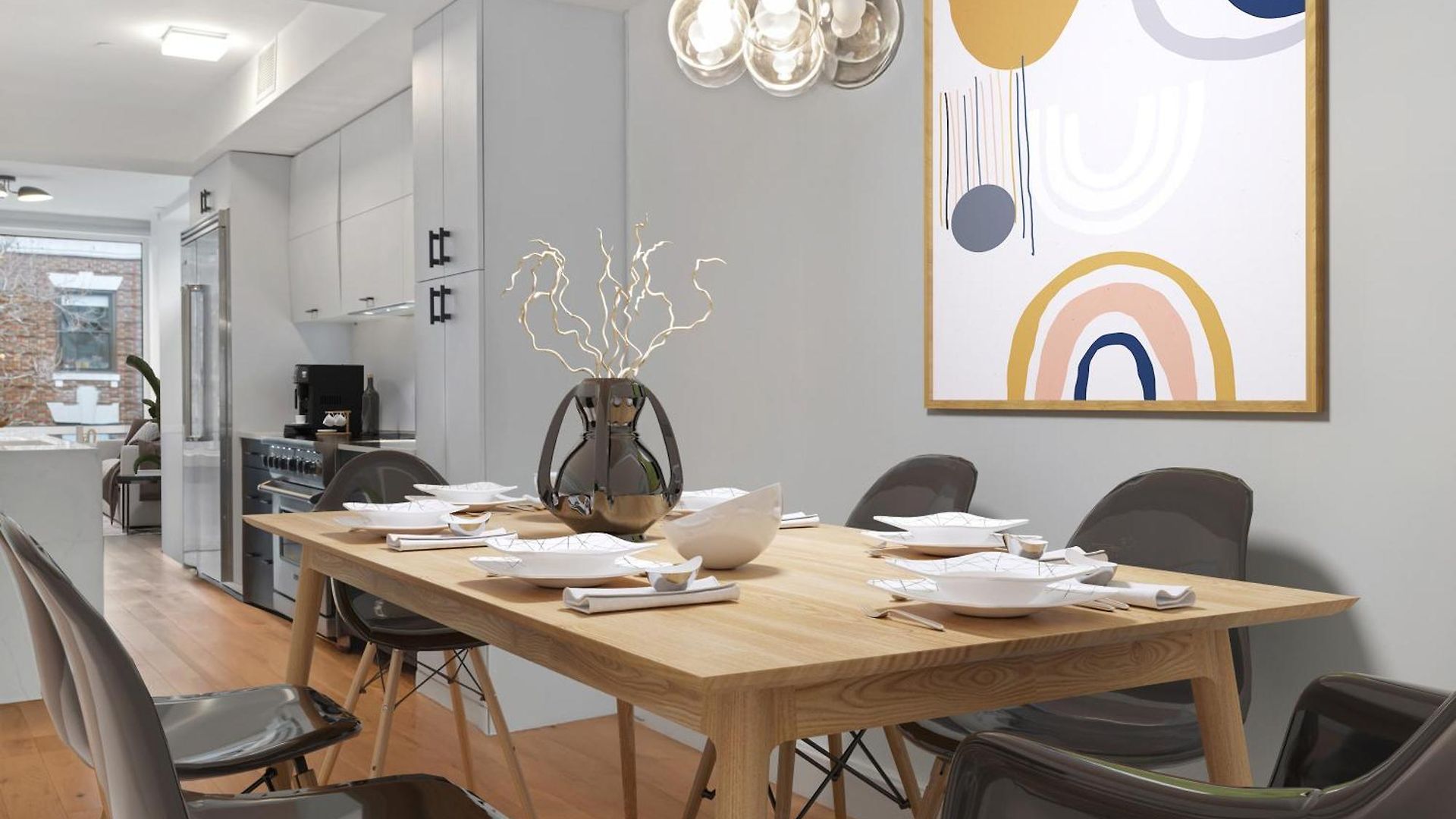 Modern 3 Bedroom In The Heart Of Downtown Brooklyn Across From Barclay's Center Apartment New York