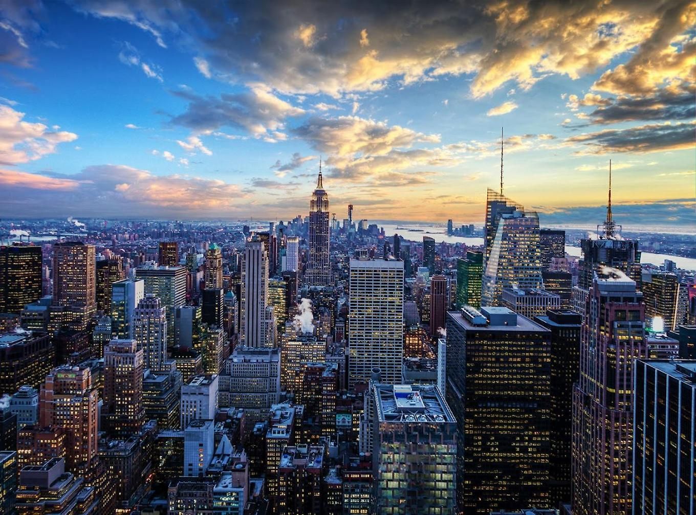 Midtown High Floor Stunning Panoramic View Corner 2br New York