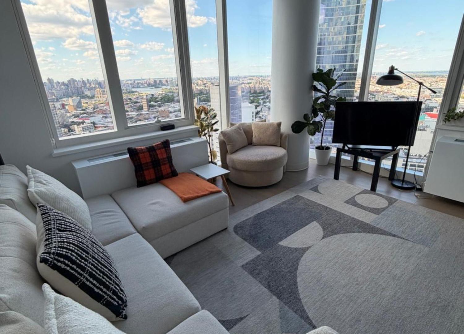 High Floor Luxury Corner 2br2ba Stunning Panoramic Views 1 Stop To Midtown Manhattan Apartment New York