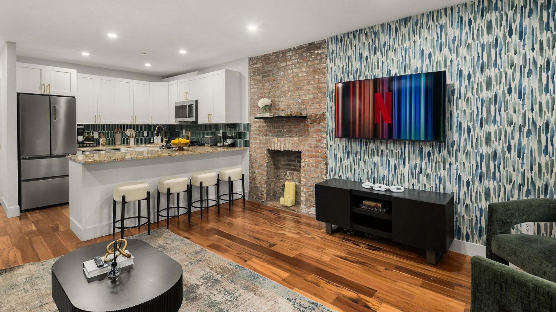 Apartment Bright And Modern Unit New York